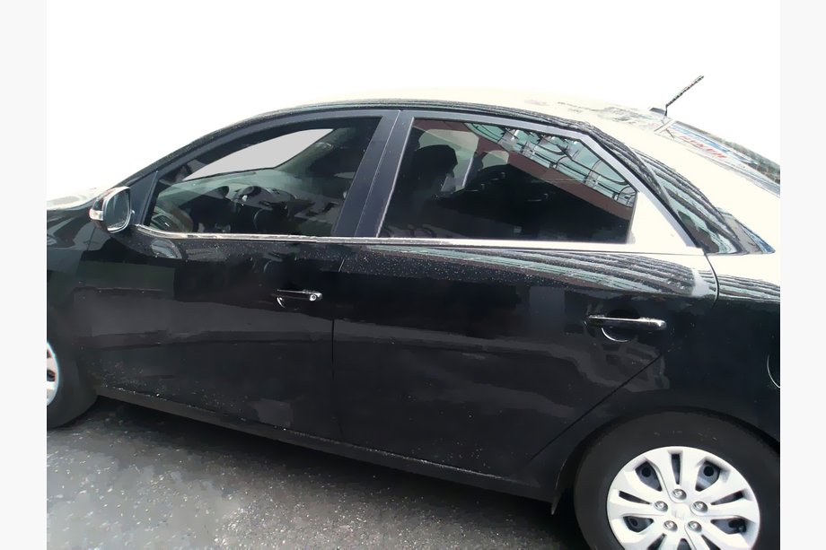 Kia Cerato 2 2010–2013 Vindueslister (4 stk., rustfrit stål) Image