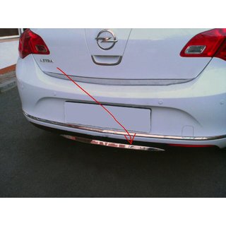 Kofangerkantliste i rustfrit stål Opel Astra J 2009–2015 foto 1