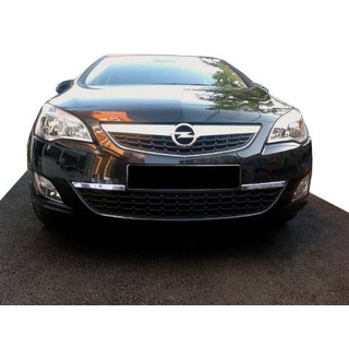 Kantbeskytter til forkofanger (rustfrit stål) Opel Astra J 2009–2015