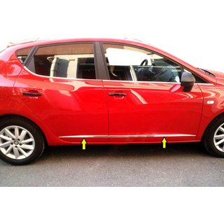 Carmos dørmolding (4 stk., rustfrit stål) Seat Ibiza 2010–2017
