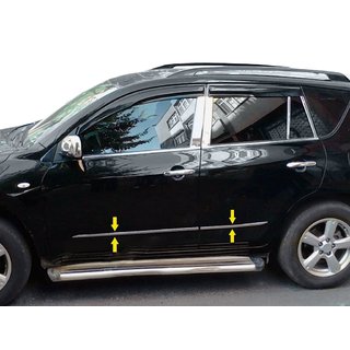 Dørlister i rustfrit stål Toyota Rav 4 2006–2013 foto 1
