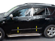 Toyota Rav 4 2006–2013 Dørlister i rustfrit stål foto 1