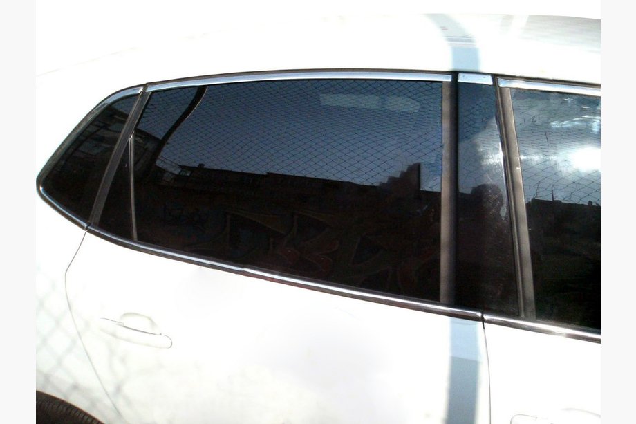 Volkswagen Polo 2010–2017 Komplet vindueslister HB (6 stk., rustfrit stål) Image