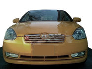 Hyundai Accent 2006–2010 Grill-lister (2 stk., rustfrit stål) foto 1