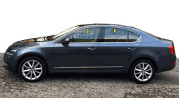 Skoda Octavia III A7 2013–2019 Øvre vindueslister (4 stk., rustfrit stål) foto 1