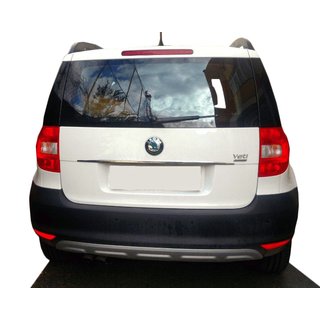 Liste over nummerpladen (rustfrit stål) Skoda Yeti 2009–2017