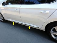 Skoda Superb 2015–2024 Dørliste i rustfrit stål foto 1