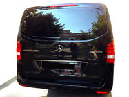 Mercedes Vito/V-klasse W447 2014– Smal nummerpladeliste i rustfrit stål foto 1