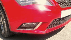 Seat Ibiza 2010–2017 Rammer til tågelygter i rustfrit stål foto 1