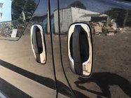 Opel Vivaro 2001–2015 Rammer til dørhåndtag (4 stk., rustfrit stål) foto 1