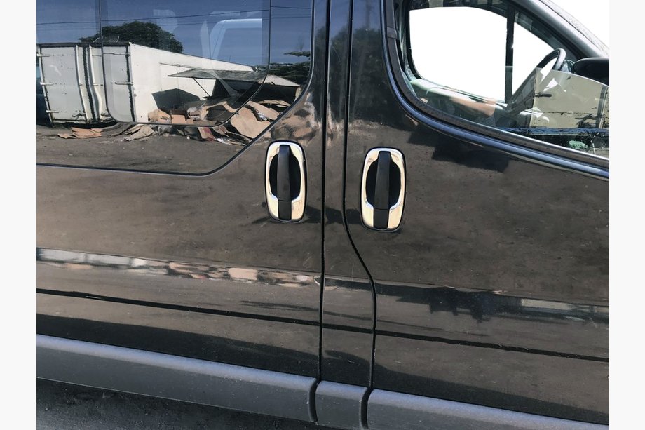 Renault Trafic 2001–2015 Rammer til dørhåndtag (4 stk., rustfrit stål) Image