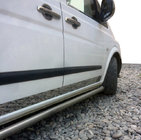 Mercedes Vito W639 2004–2014 Dørkantslister (til dørkant, 8 dele, rustfrit stål) foto 1