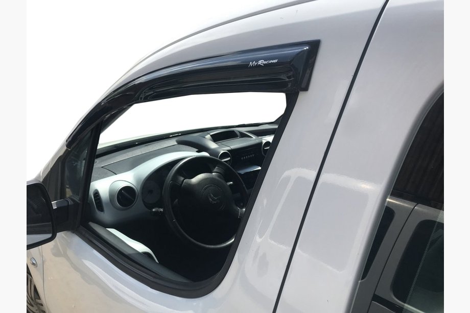 Peugeot Partner Tepee 2008–2018 Vindafvisere til sideruder (2 stk., MyRacing) Image
