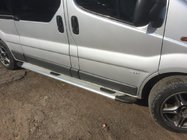 Renault Trafic 2001–2015 Bosphorus OLD Grey sidetrin (2 stk., aluminium) Lang akselafstand foto 2