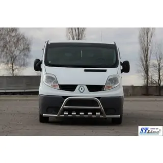 Bullbar WT003-15 (rustfrit stål) Opel Vivaro 2001–2015 foto 2