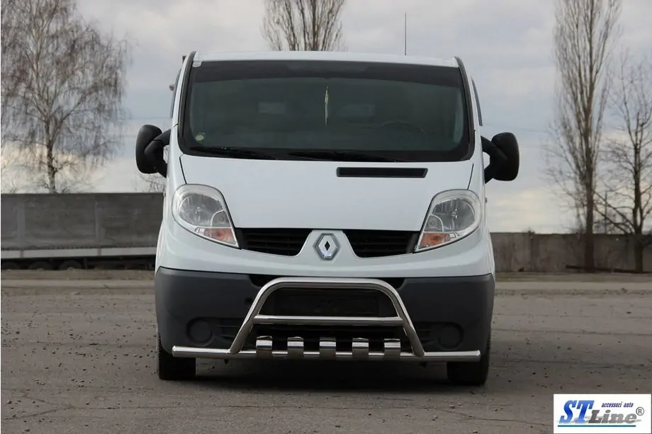 Opel Vivaro 2001–2015 Bullbar WT003-15 (rustfrit stål) Foto 2