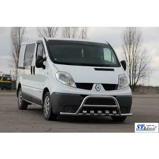 Bullbar WT003-15 (rustfrit stål) Opel Vivaro 2001–2015 foto 3