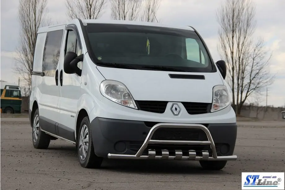 Opel Vivaro 2001–2015 Bullbar WT003-15 (rustfrit stål) Foto 3