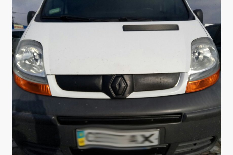 Renault Trafic 2001–2015 Øvre vinterafdækning til kølergrill 2007-2015, Blank Foto 7