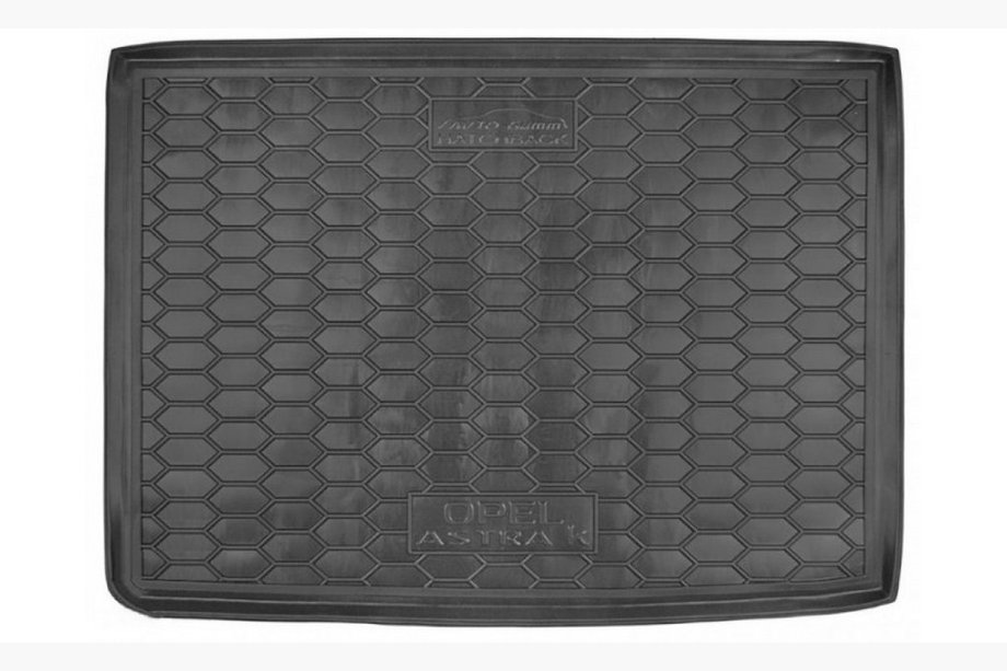Opel Astra K 2016–2021 Bagagerumsmåtte HB (Autogumm, plast) Image