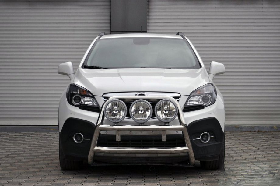 Opel Mokka 2012–2021 Bullbar WT018 (rustfrit stål) Image