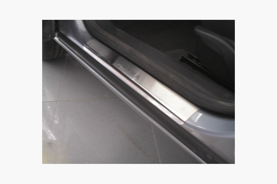 Opel Astra H 2004–2013 Dørtrinslister Nathaniko (4 stk., rustfrit stål) Image