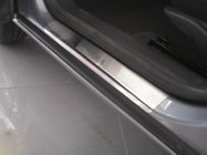 Opel Astra H 2004–2013 Dørtrinslister Nathaniko (4 stk., rustfrit stål) foto 1