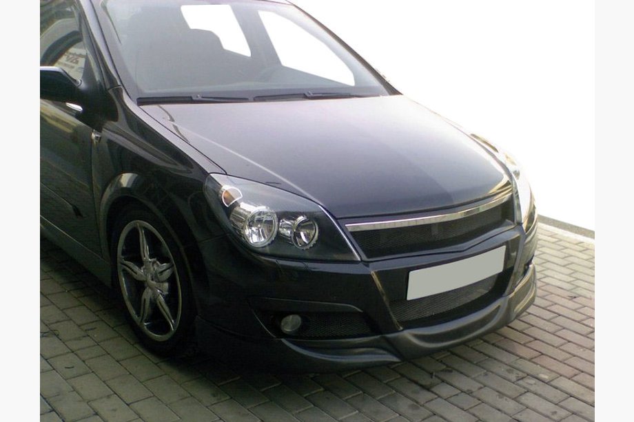 Opel Astra H 2004–2013 Nederste frontsplitter HB V1 (til lakering) Foto 1