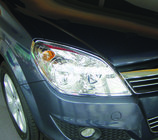Opel Astra H 2004–2013 Kromrammer til forlygter (HB, 2 stk., plast) foto 1