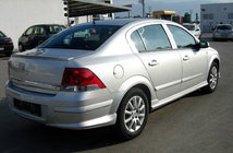 Opel Astra H 2004–2013 Bageste nedre diffuser Sedan (til lakering) foto 2