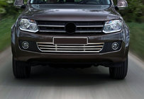 Volkswagen Amarok 2010–2022 Kofangergrill (rustfrit stål) foto 1