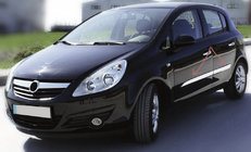 Opel Corsa D 2007–2014 Dørlister (4 stk., rustfrit stål) foto 1