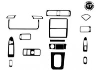 Toyota Camry 2001–2006 Instrumentbordbeklædning Aluminium foto 2