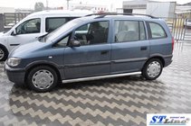 Opel Zafira B 2005–2011 Siderør (2 stk., rustfrit stål) foto 2