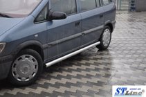 Opel Zafira B 2005–2011 Siderør (2 stk., rustfrit stål) foto 3