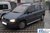 Opel Zafira B 2005–2011 Siderør (2 stk., rustfrit stål) foto 4