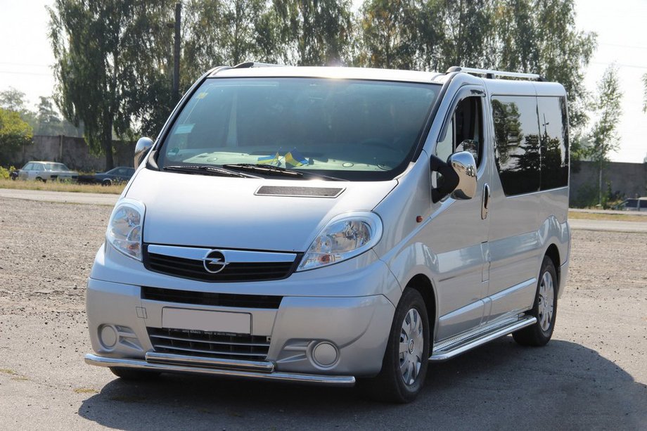 Nissan Primastar 2002–2014 Frontbøjle ST014 (rustfrit stål) Image