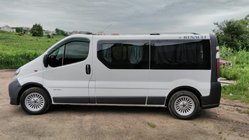 Nissan Primastar 2002–2014 Hjulskærmskantslister (4 stk., sorte) 2007-2015, Sort metal foto 4
