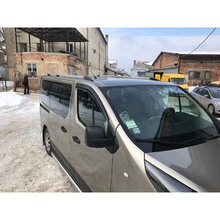 Krom tagrælinger Renault Trafic 2015– foto 2