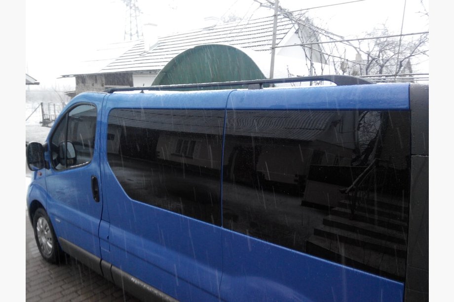 Nissan Primastar 2002–2014 Sorte tagrælinger Foto 6