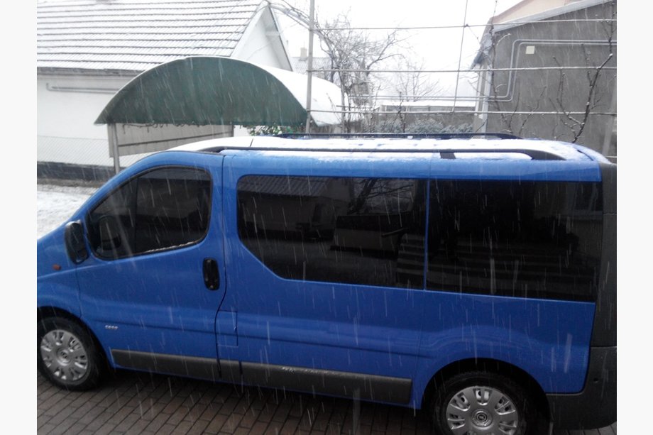 Nissan Primastar 2002–2014 Sorte tagrælinger Foto 4