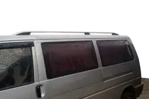 Volkswagen T4 Transporter 1990–2003 Tagrælinger Skyport (mat grå) foto 3