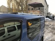 Opel Vivaro 2001–2015 Krom tagrælinger Korte, plastikfødder foto 2