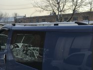 Opel Vivaro 2001–2015 Krom tagrælinger Korte, plastikfødder foto 5