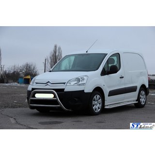 Kængurugitter WT022 (rustfrit stål) Peugeot Partner Tepee 2008–2018 foto 2