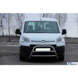 Kængurugitter WT022 (rustfrit stål) Peugeot Partner Tepee 2008–2018 foto 4