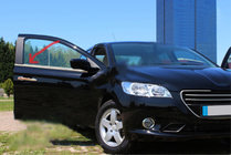Peugeot 3008 2008–2016 Vindueslister (uden bageste trekantsrude, 6 stk., rustfrit stål) foto 1