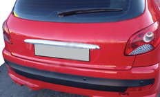 Peugeot 206 1998–2024 Kromliste over nummerpladen (2004↗, ABS) foto 2