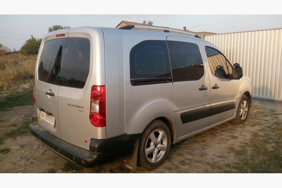 Citroen Berlingo 2008–2018 Krom tagrælinger Med metalbeslag Foto 4