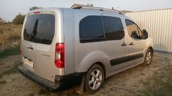 Peugeot Partner Tepee 2008–2018 Tagrælinger i krom foto 3